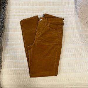 J Crew vintage slim corduroy pants size 25